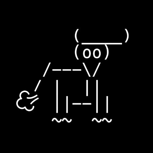 Fart Bull ASCII art logo